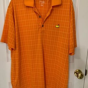 Master’s Tech Orange Golf Polo